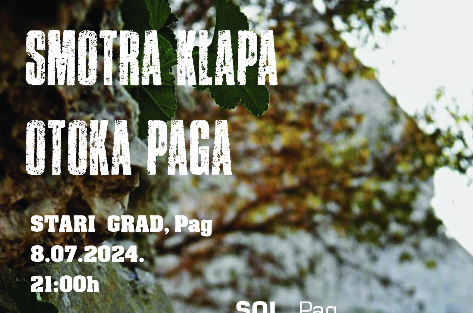 Smotra klapa otoka Paga, 8.7.2024.