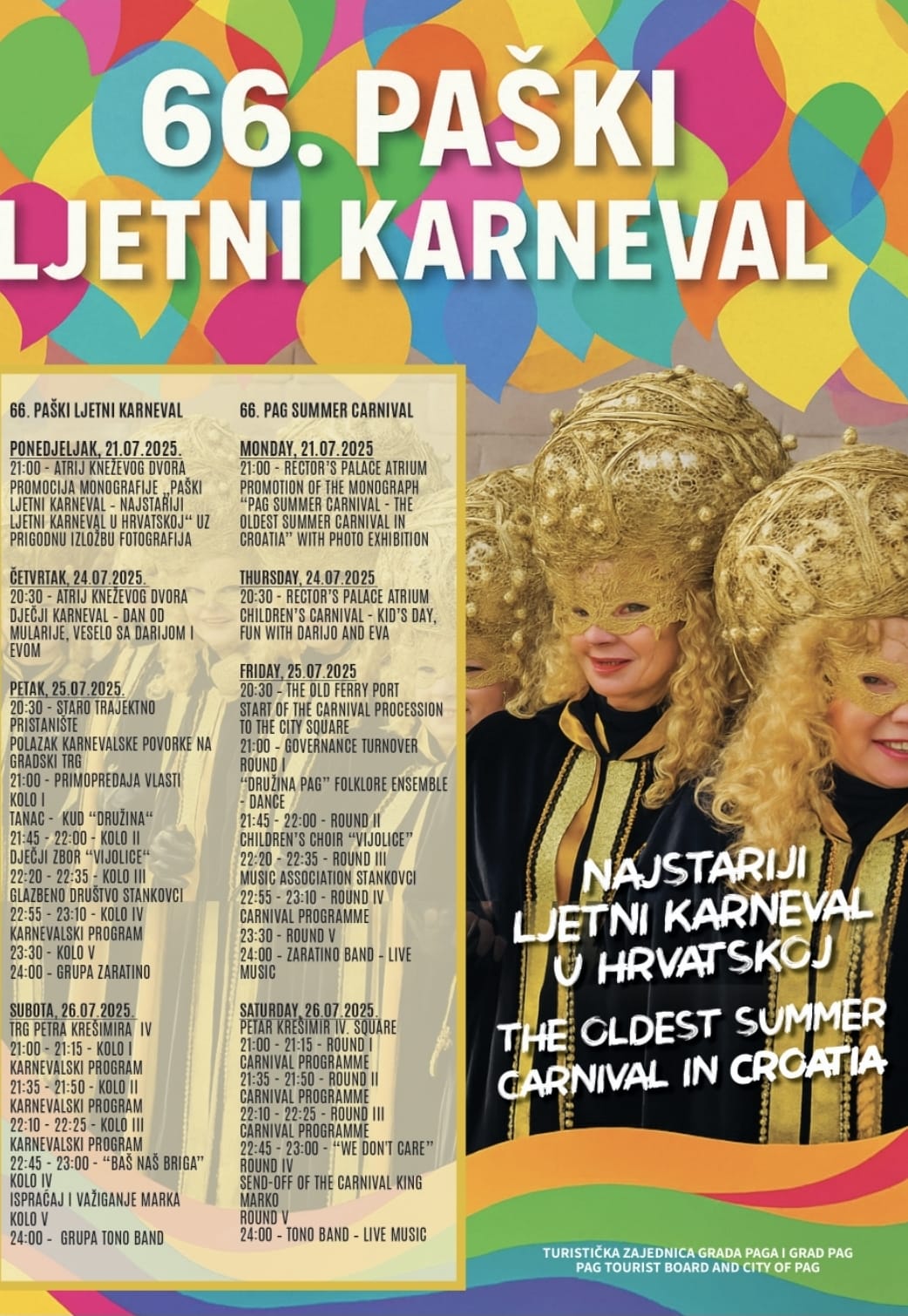 Odluka gradonačelnika Grada Paga o odobrenju privremenog radnog vremena ugostiteljskih objekata