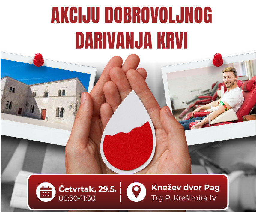 Akcija dobrovoljnog darivanja krvi, Knežev dvor, 29.5.2025.