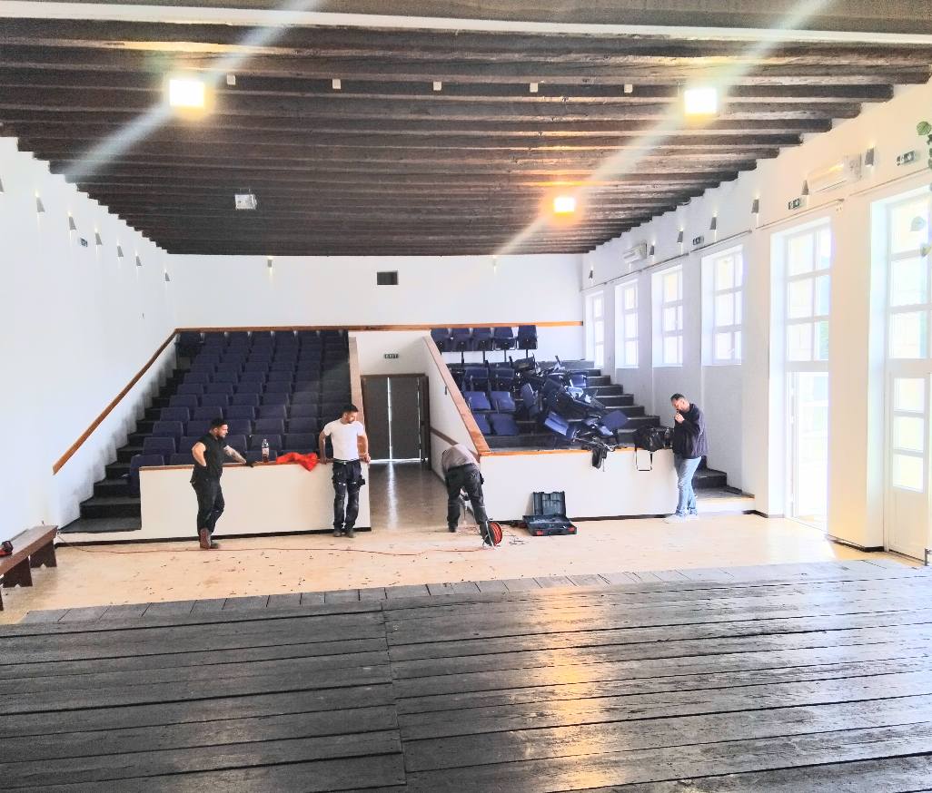 Radovi na opremanju Doma kulture u Pagu