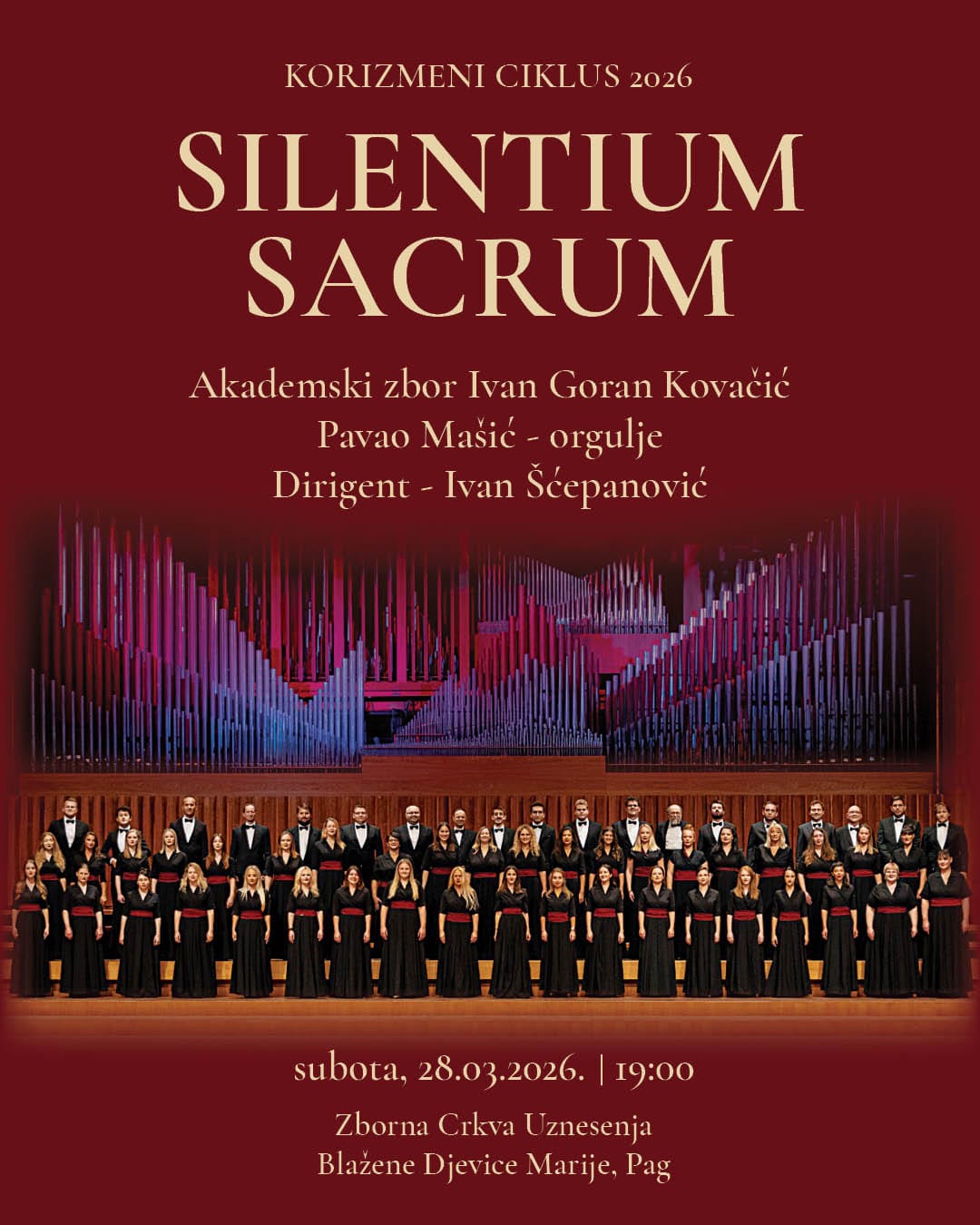 Korizmeni koncert „Silentium Sacrum“ u Pagu