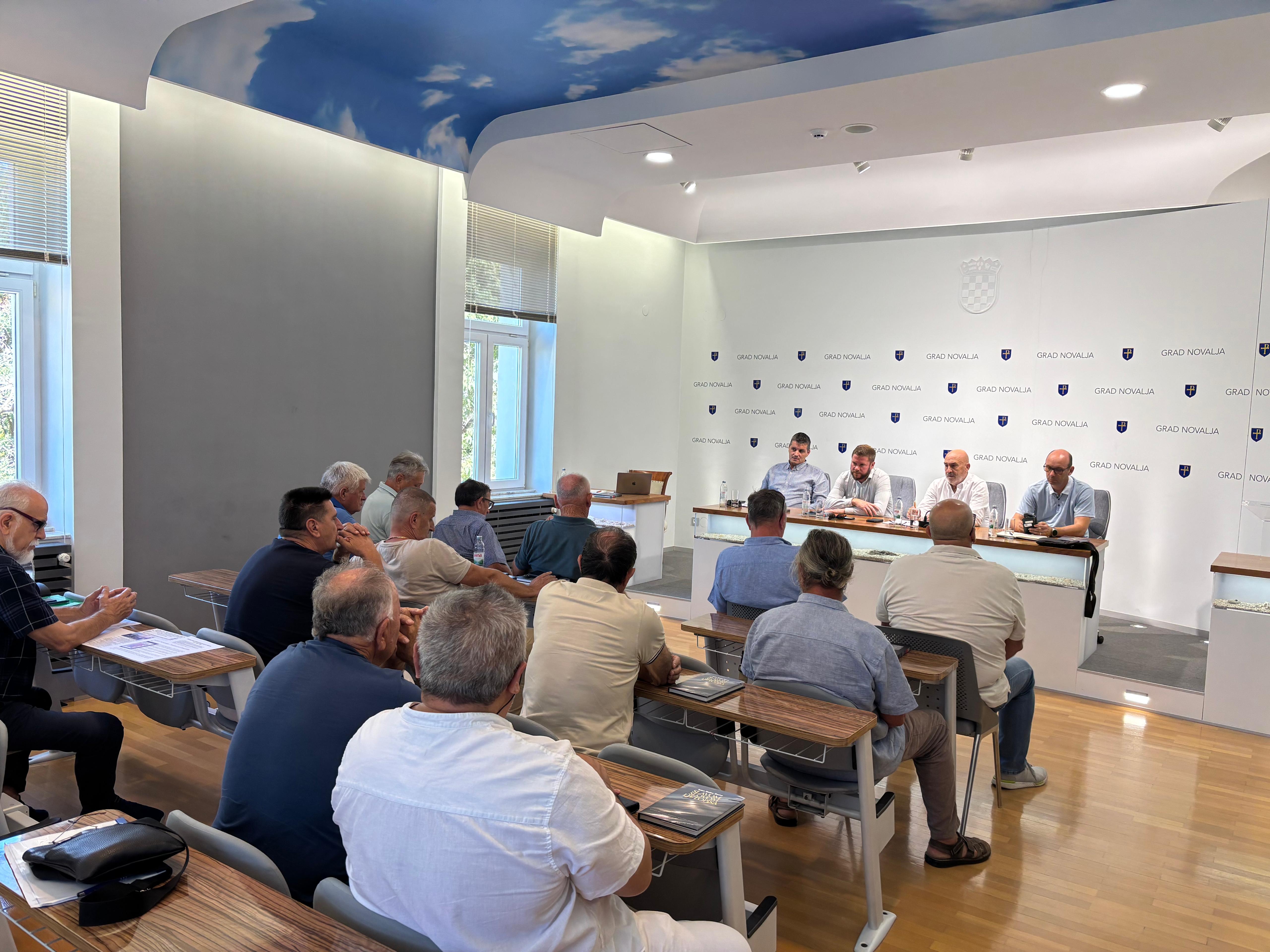 Održana koordinacija povodom 35. obljetnice obrane otoka Paga