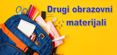 Obavijest roditeljima – Drugi obrazovni materijali za školsku godinu 2026./2027.