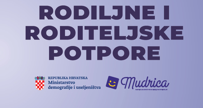 Brošura - Rodiljne i roditeljske potpore