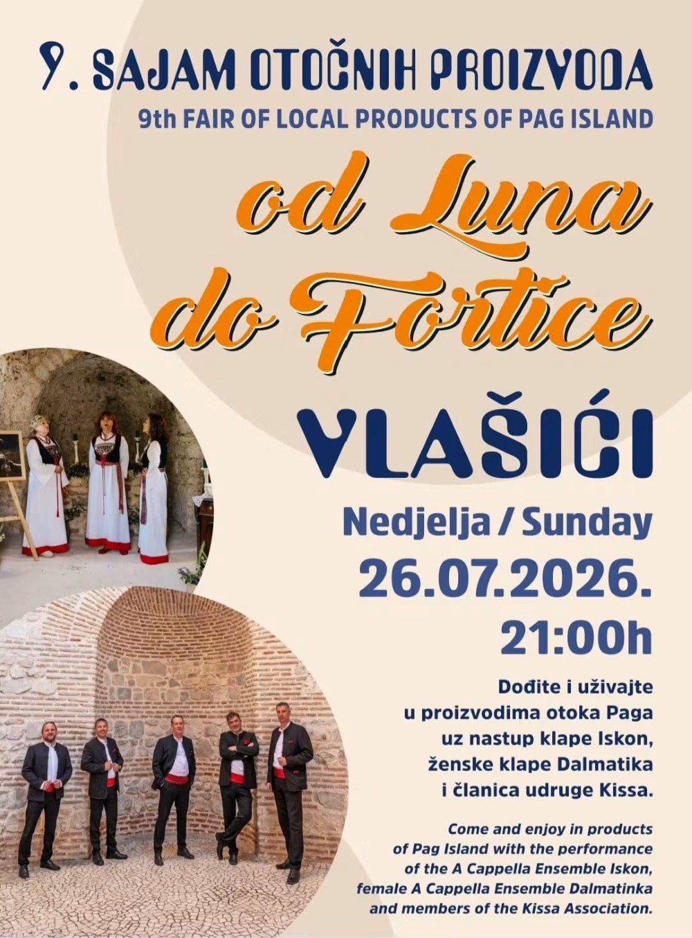 9. Sajam otočnih proizvoda „Od Luna do Fortice” – Vlašići