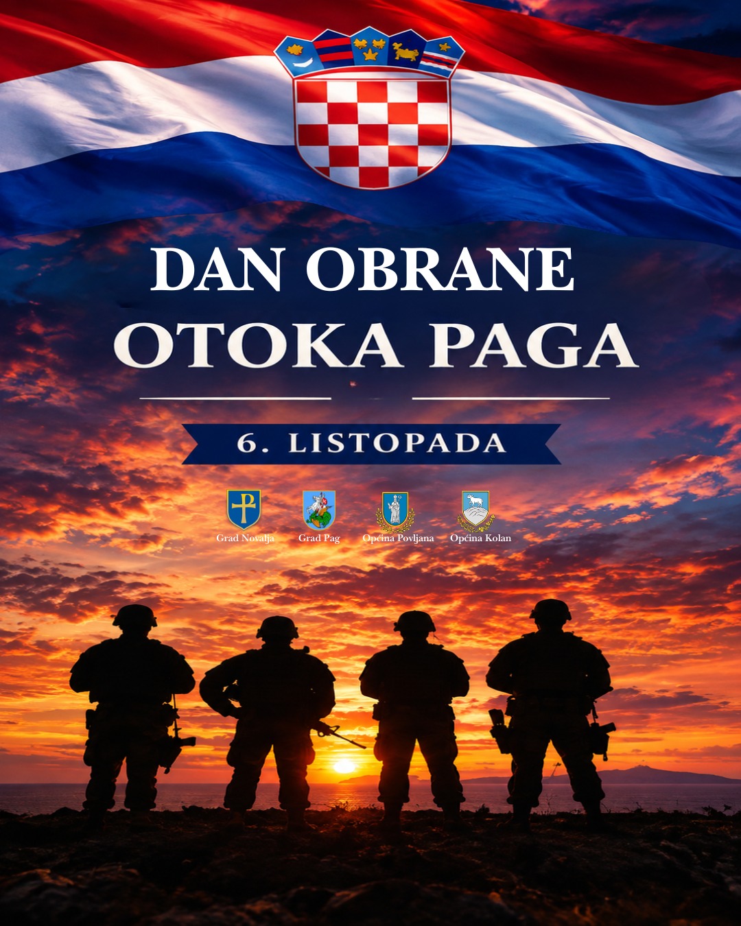 Dogovoren datum obilježavanja Dana obrane otoka Paga - 6. listopada