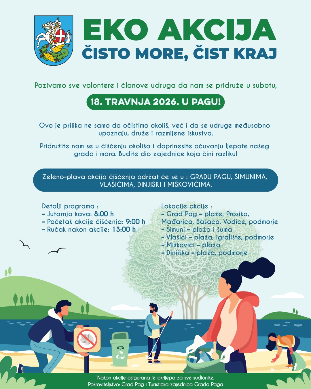 EKO AKCIJA "ČISTO MORE, ČIST KRAJ"